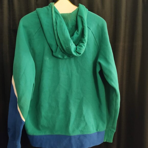 Nike Sportswear Full-Zip Colorblock Hoodie Sweatshirt RARE COLOURWAY Size L - Picture 4 of 5